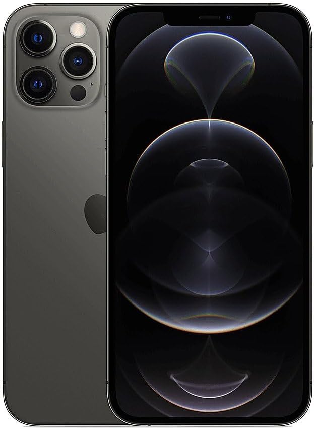 Apple iPhone 12 Pro Max 5G, US Version, 128GB, Graphite – Unlocked (Renewed)