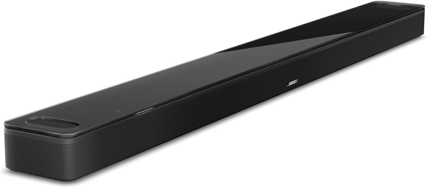 Bose Smart Ultra Dolby Atmos Soundbar, All-in-One Surround Sound System for TV, A.I. Dialogue Mode, Alexa and Google Voice Control, HDMI eARC, Black