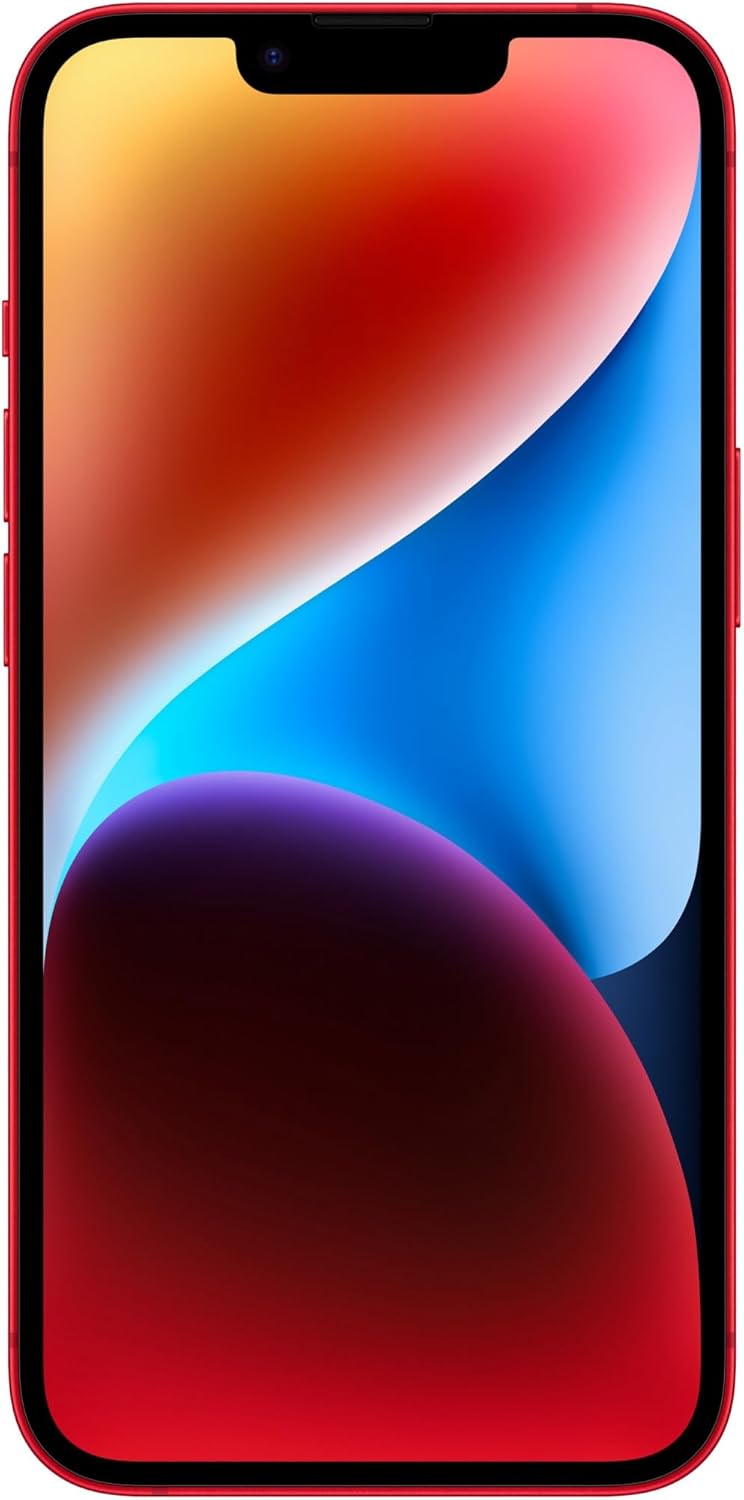 Apple iPhone 14, 128GB, (PRODUCT) Red – Unlocked (Renewed)