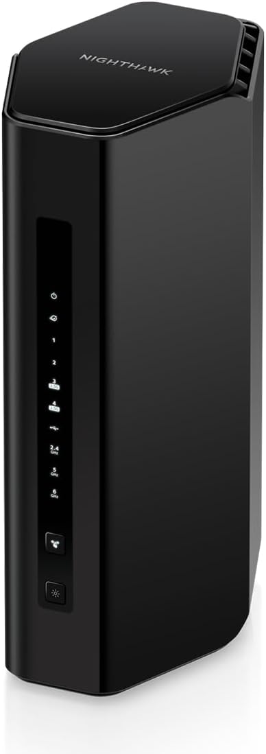 NETGEAR Nighthawk WiFi 7 Router, Up to 2,500 sq ft, 9.3 Gbps