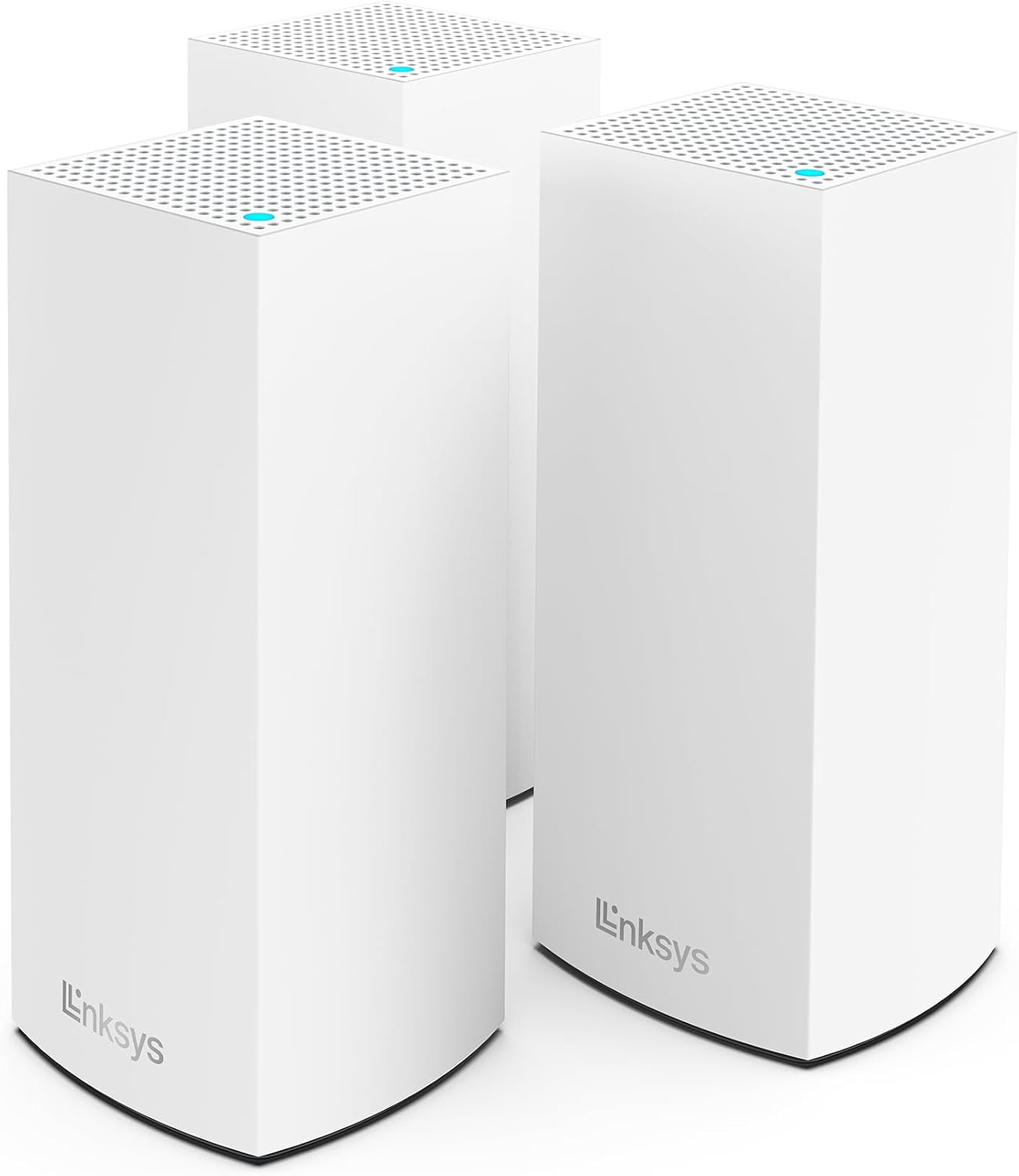 Linksys Atlas WiFi 6 Router Home WiFi Mesh System, Dual-Band, 6,000 Sq. ft Coverage, 802.11ax, 75+ Devices, Speeds up to (AX3000) 3.0Gbps – MX20MS3, 3-Pack