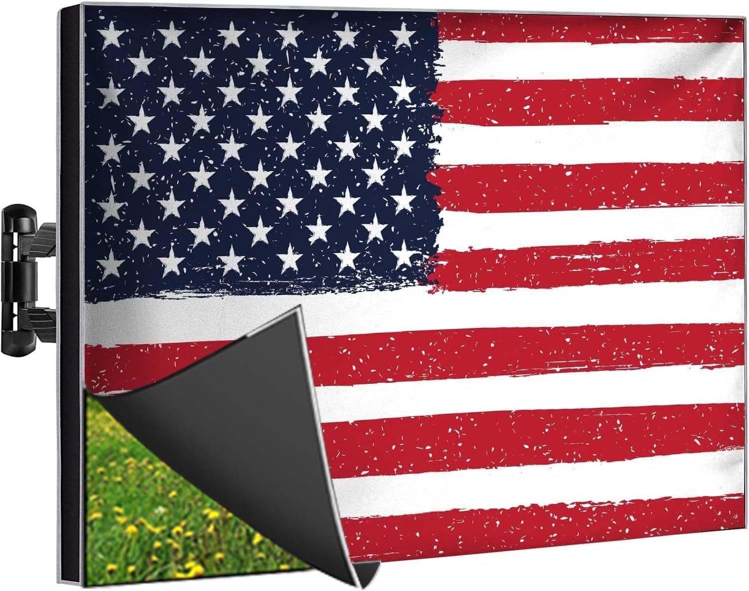 Outdoor TV Cover 50 Inch Weatherproof and Waterproof TV Covers | Outdoor TV Enclosure | Smart Shield TV Screen Protector for Outside TV | Cover for Moving | TV Display Protectors–Zipper