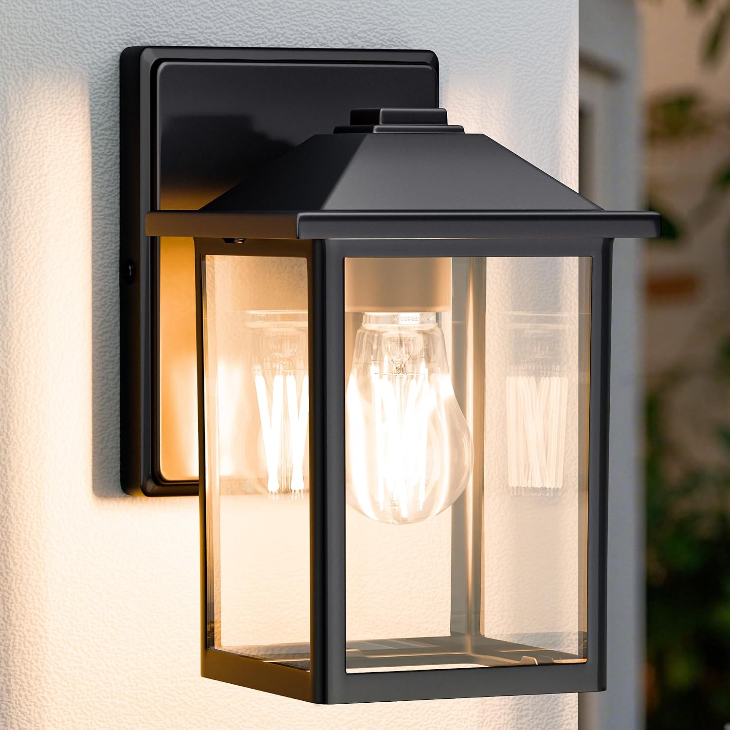 MATAMEYE Outdoor Wall Light Fixture, Exterior Waterproof Porch Lighting