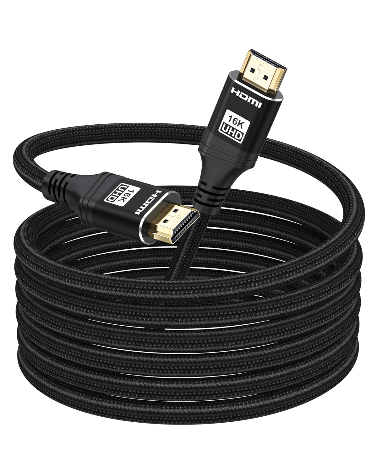 HDMI 2.2 Cable 96Gbps 10FT, 16K@60Hz, Home Theater Braided Cord